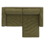 Riley 84_ Reversible Storage Sectional - Napa Moss