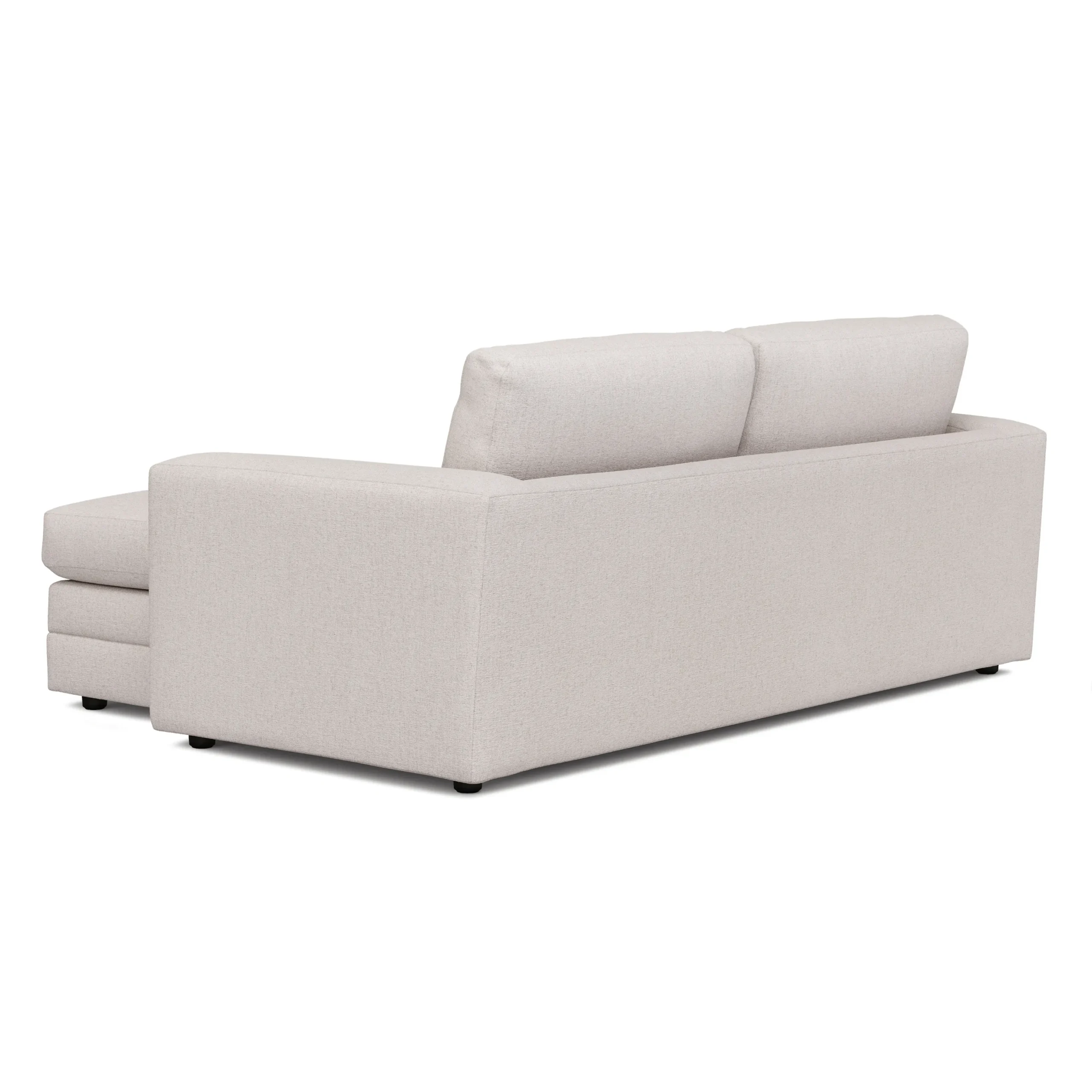 Riley 84_ Reversible Storage Sectional - Napa White - Image 8