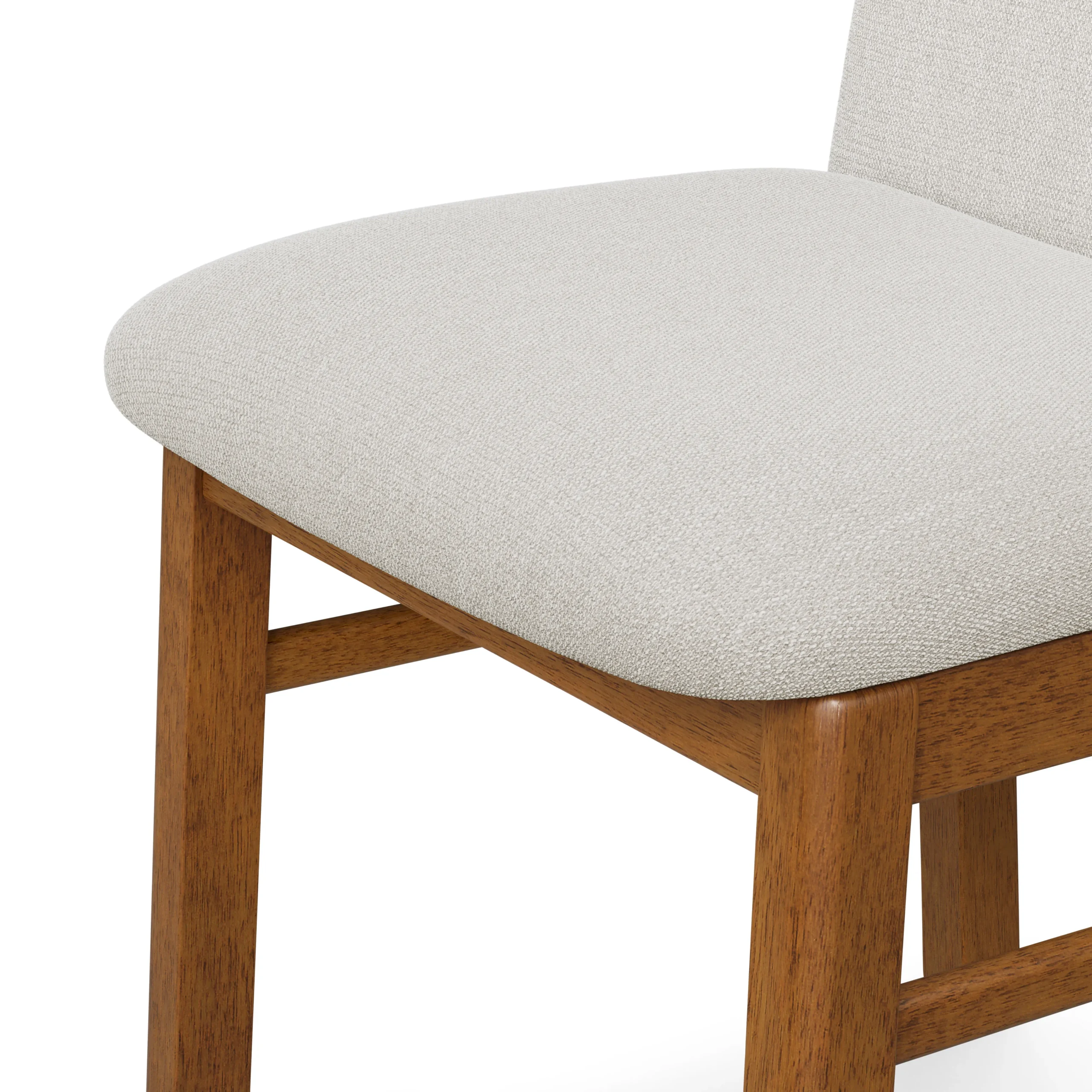 Mikkel Dining Chair - Walnut and Santolina Gray - Image 8