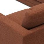 Riley 104_ Corner Sectional - Napa Rust