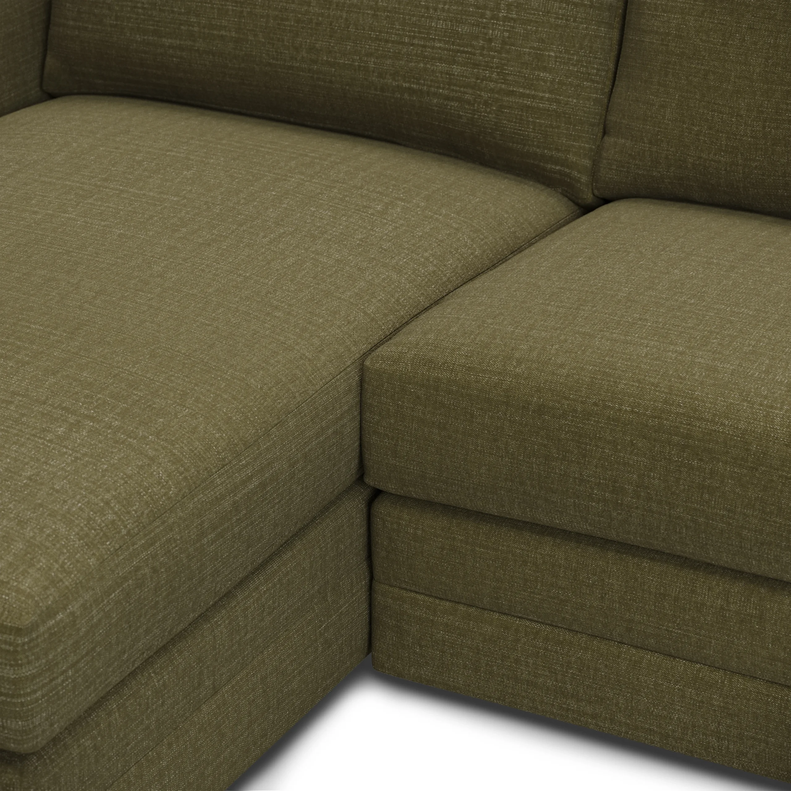 Riley 118.5_ Left Sectional - Napa Moss - Image 8