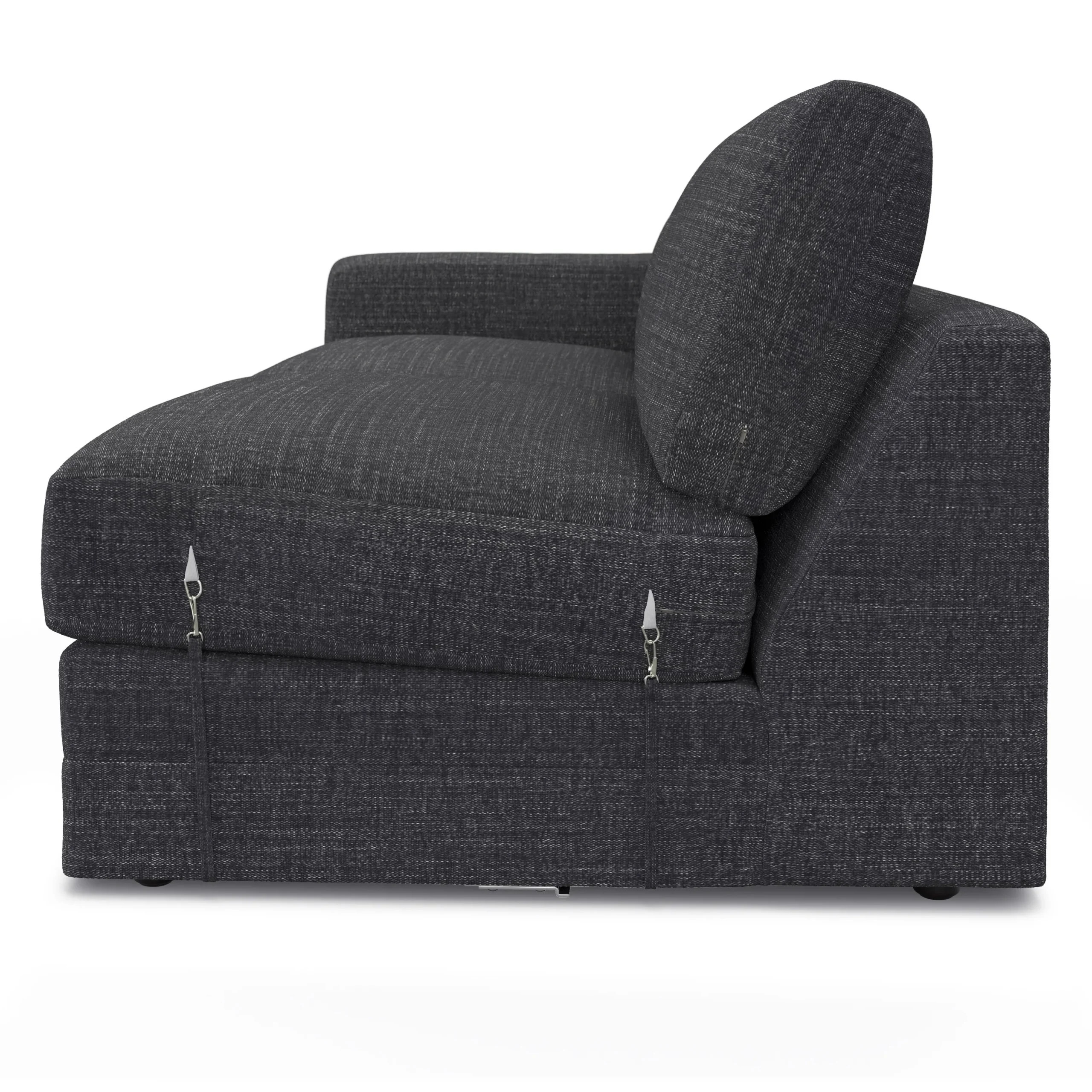 Riley 118.5_ Right Sectional - Napa Charcoal - Image 8