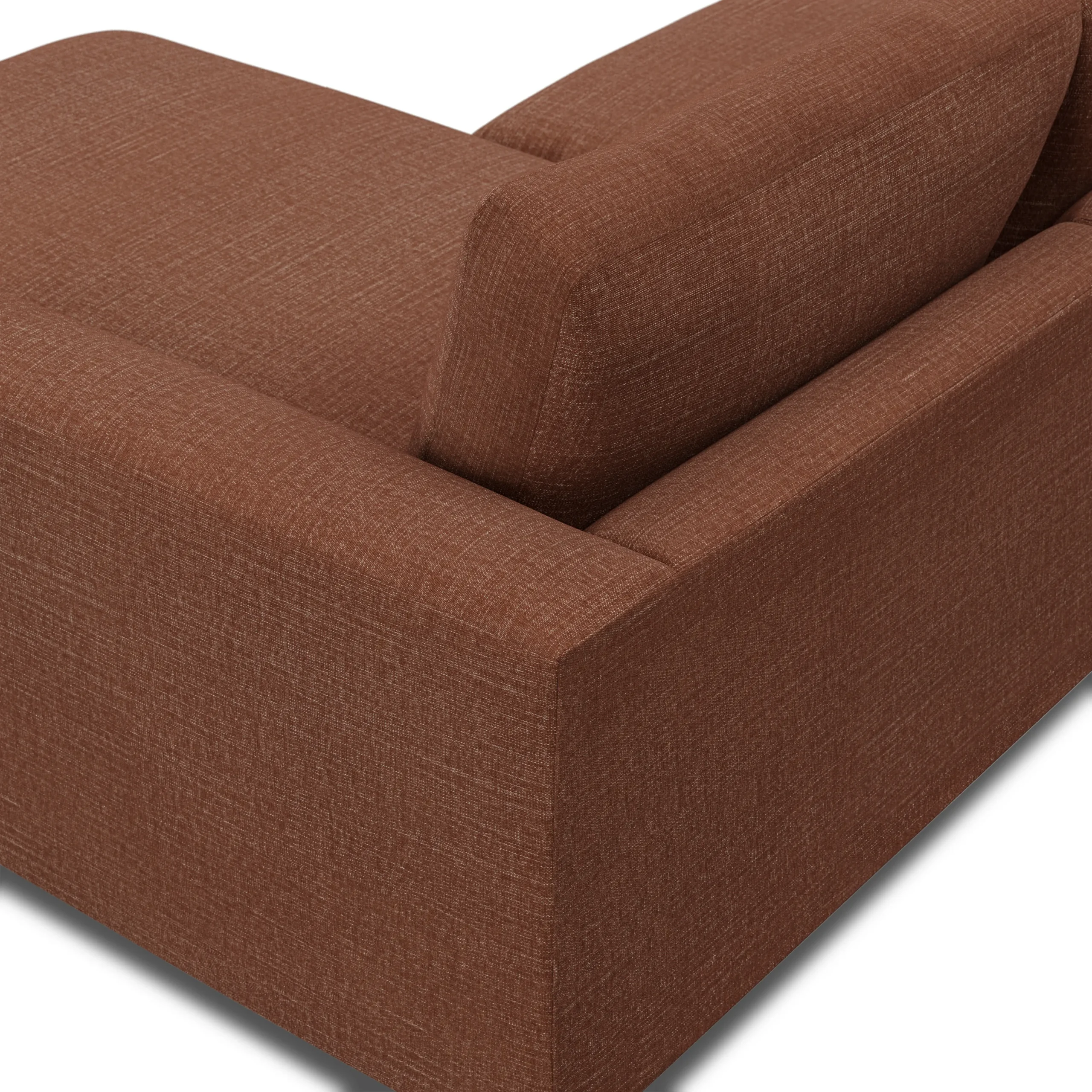 Riley 118.5_ Right Sectional - Napa Rust - Image 8