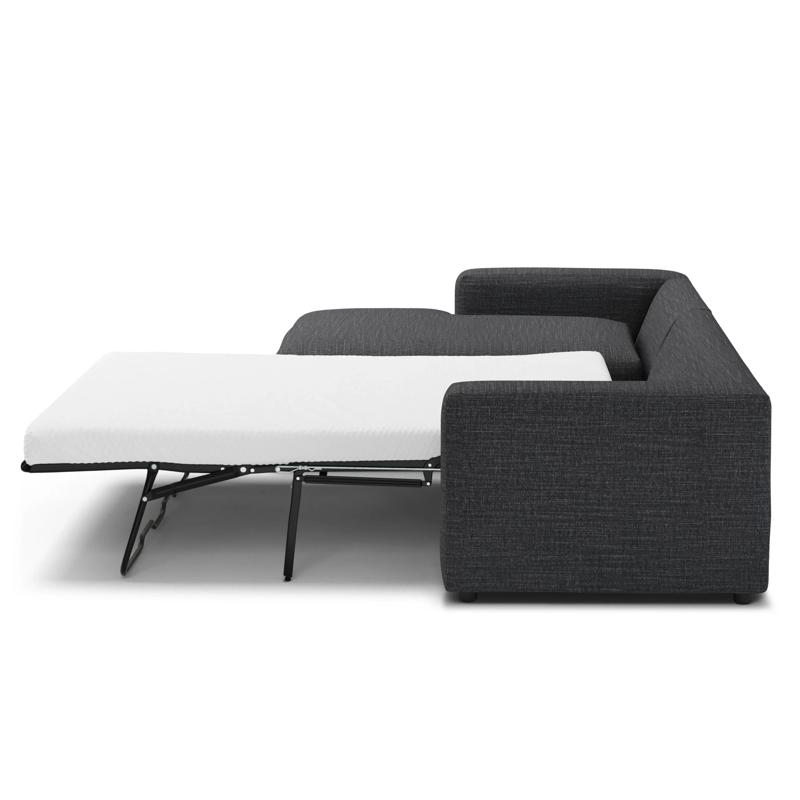 Riley 118_ Left Storage Sleeper Sectional - Napa Charcoal - Image 8