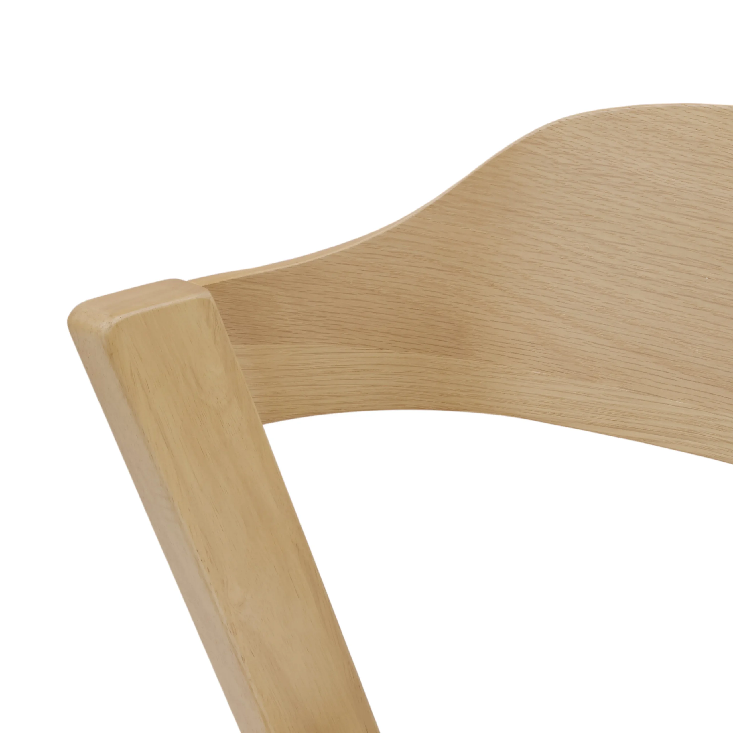 Meja Dining Chair - Oak and Bristol Ivory - Image 8
