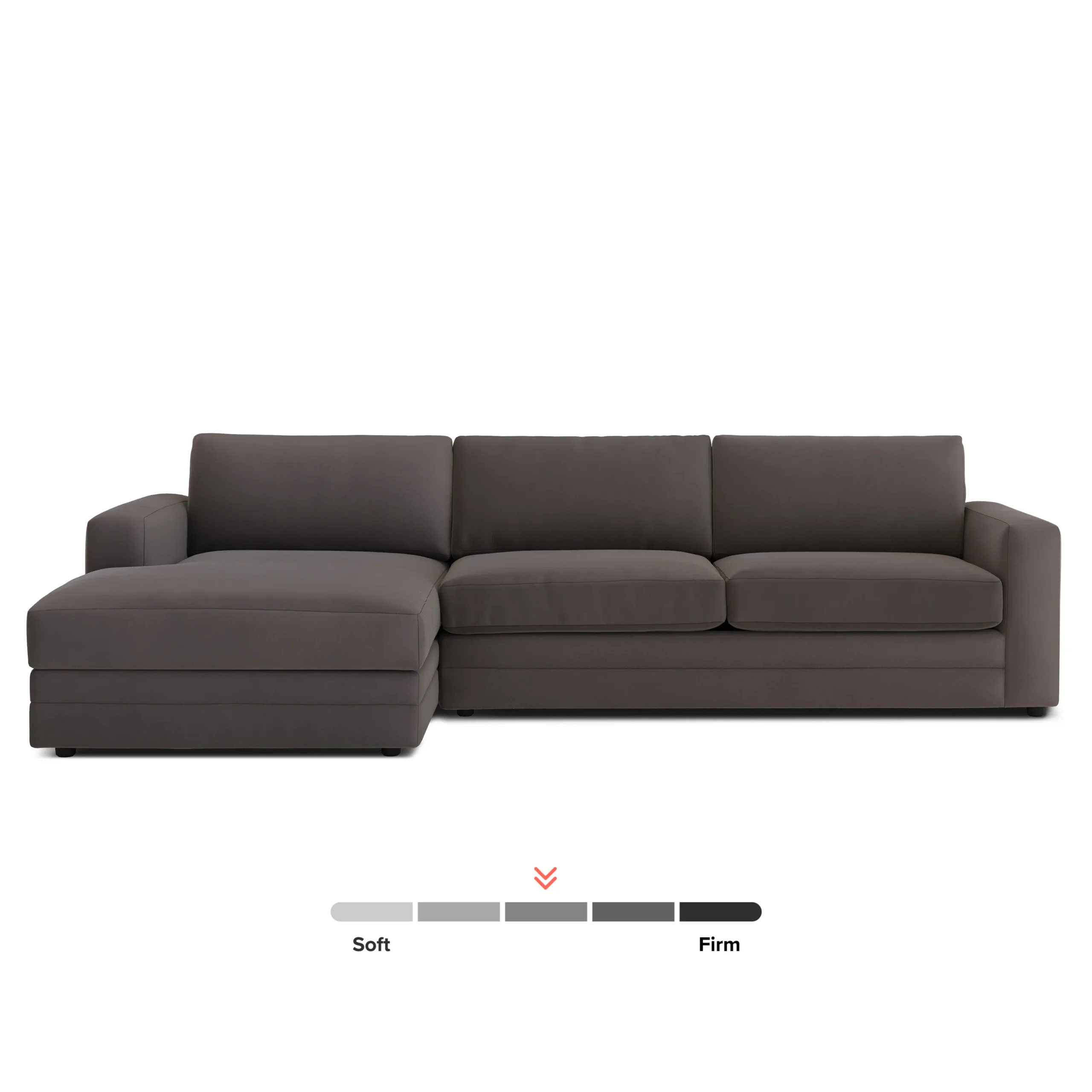 Riley 118_ Velvet Left Storage Sleeper Sectional - Hale Warm Gray - Image 5