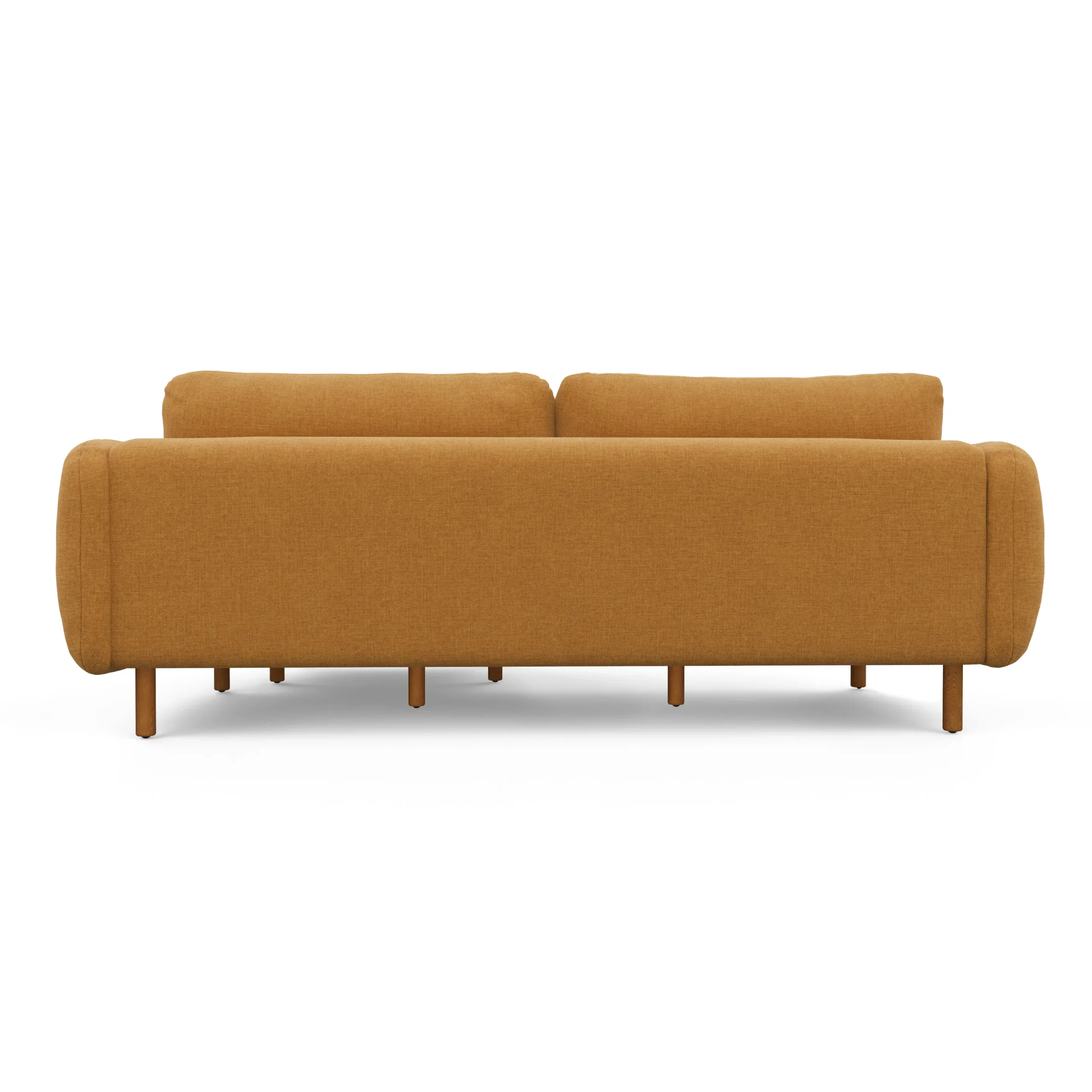 Sanders 85.5_ Reversible Sectional - Hestia Ginger - Image 8