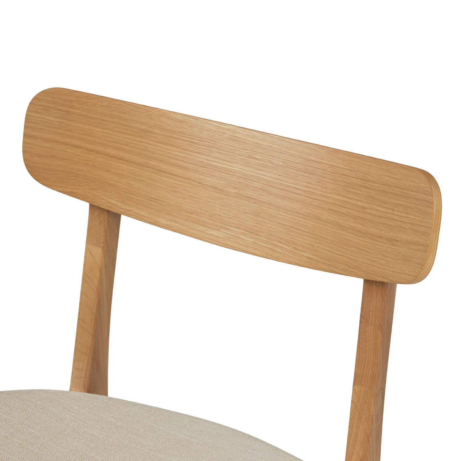 Ecole Dining Chair - Oak and Welsh Taupe - Image 9