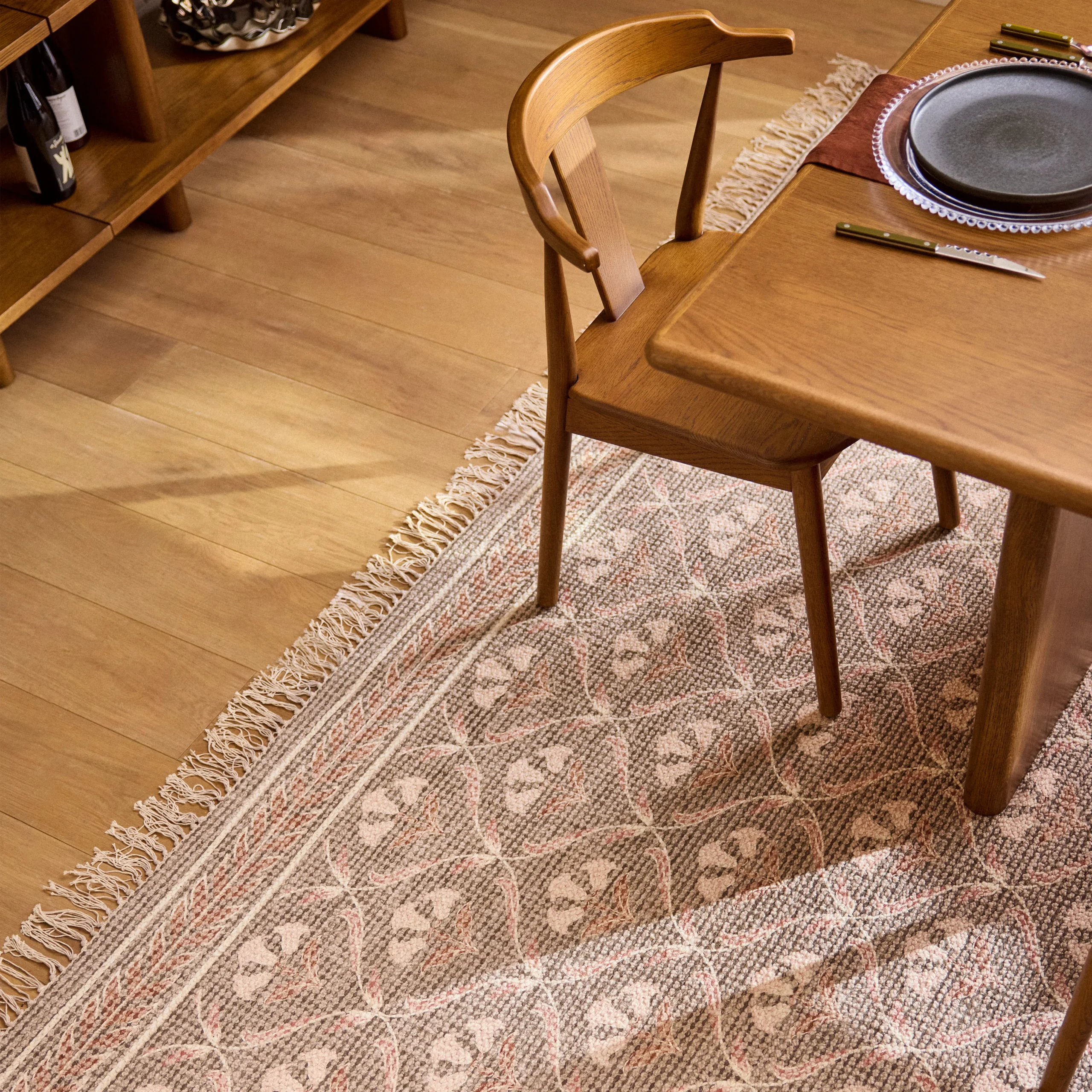 Torme 82.75_ - 104.25_ Extendable Dining Table - Smoked Oak - Image 9