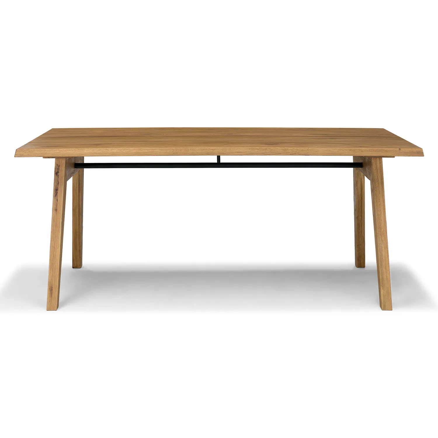 Madera 71_ Solid Wood Dining Table - Oak - Image 9