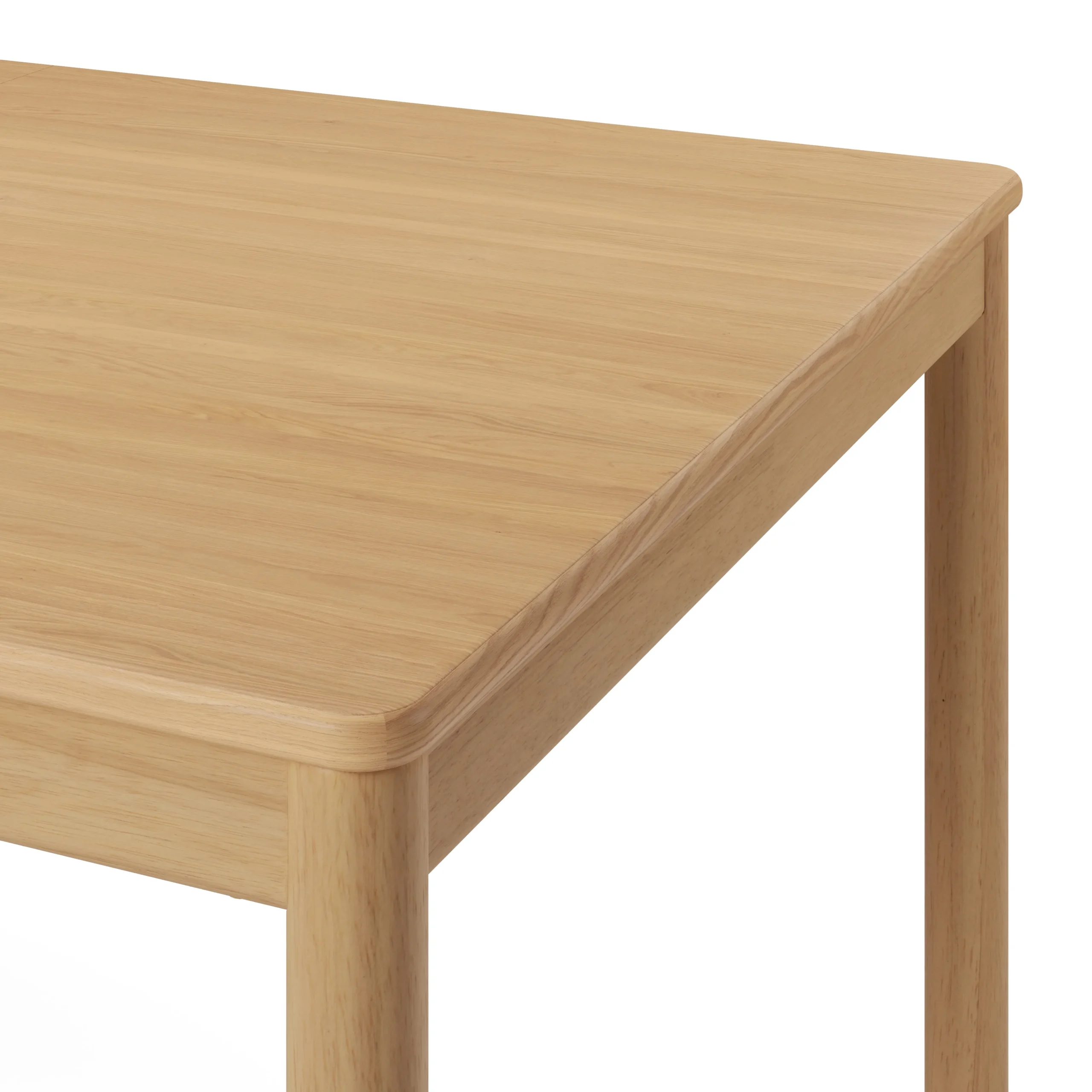 Heidi 78_ - 97.5_ Extendable Dining Table - White Oak - Image 9
