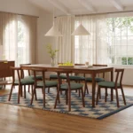 Heidi 62_ - 82.75_ Extendable Dining Table - Walnut