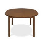 Heidi 48_ - 67.75_ Extendable Round Dining Table - Walnut