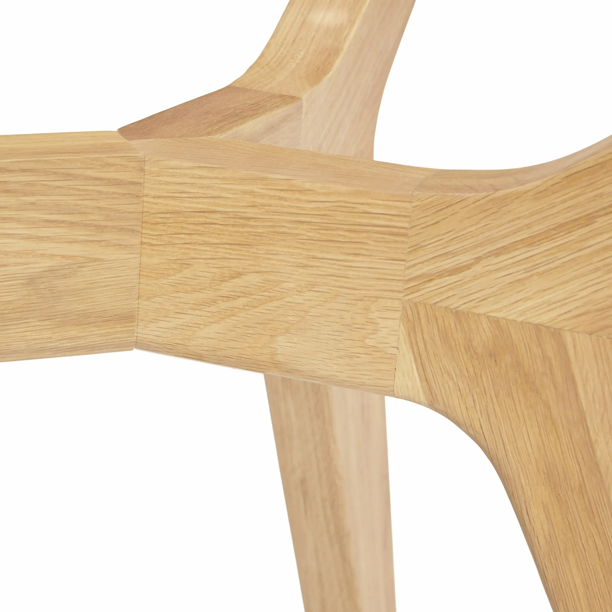 Emmer 71_ Glass Dining Table - Oak - Image 9