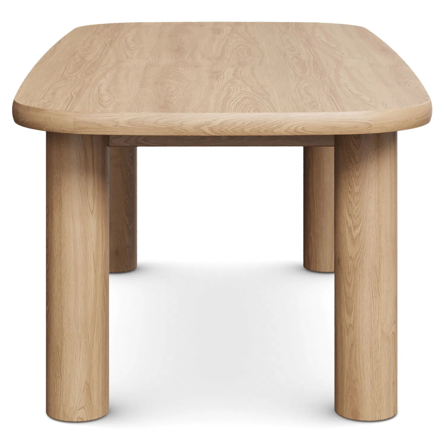 Adel 82.5_ Dining Table - White Oak - Image 9