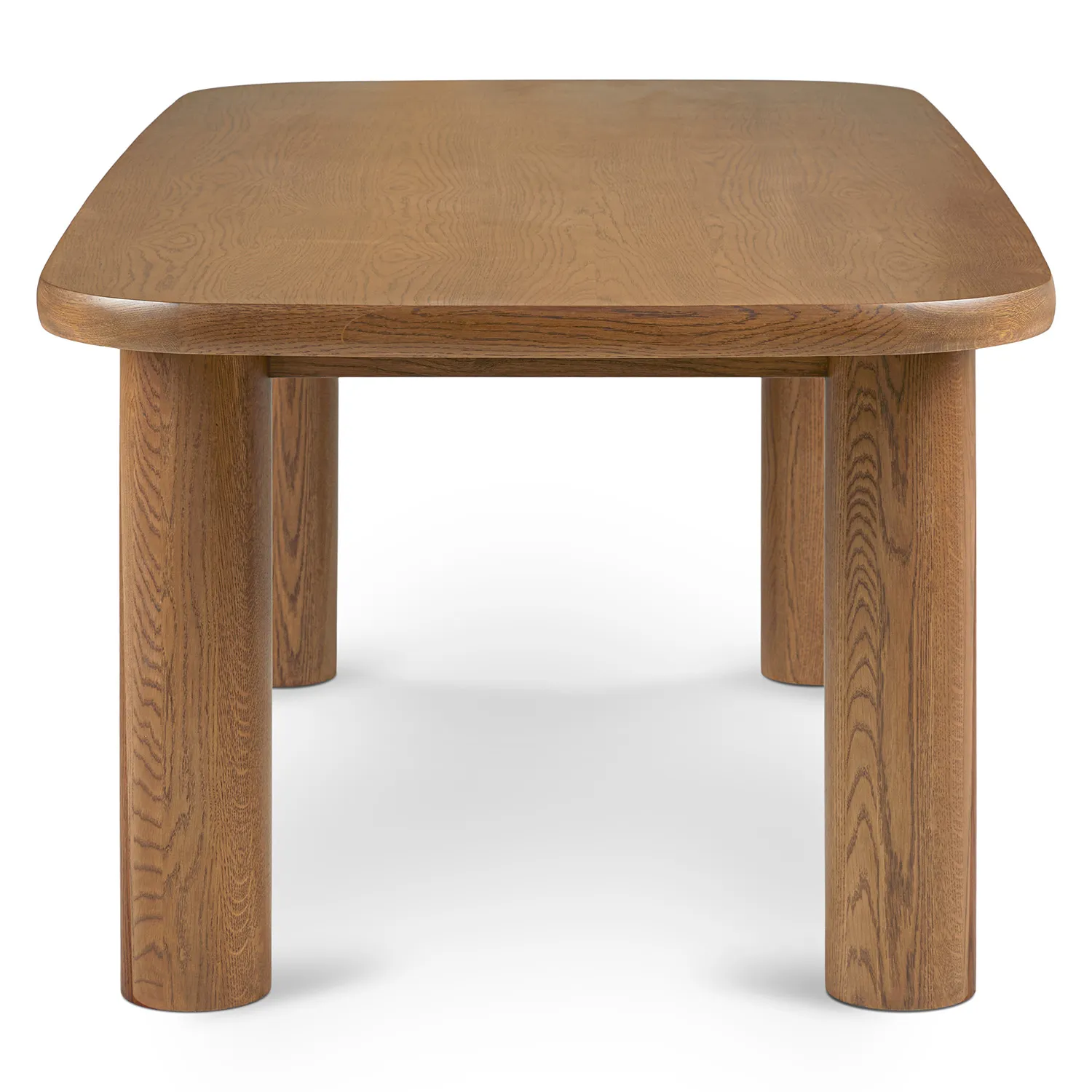 Adel 82.5_ Dining Table - Smoked Oak - Image 9