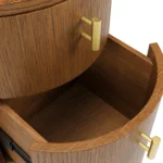 Miila 2-Drawer Nightstand - Smoked Oak