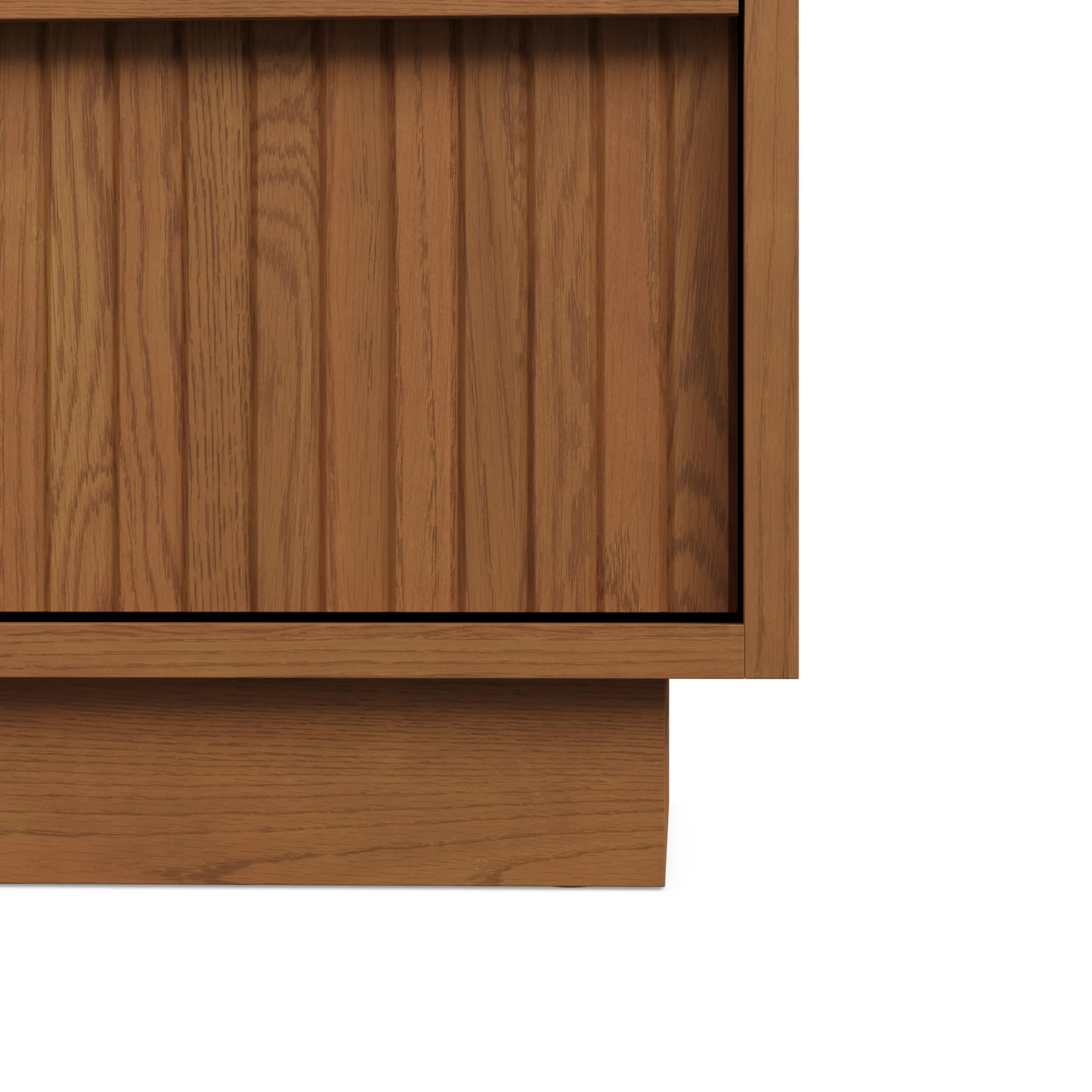 Kouva 2-Drawer Nightstand - Smoked Oak - Image 9