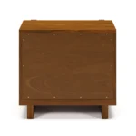 Ayra 2-Drawer Nightstand - Walnut