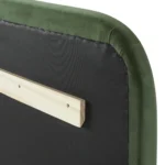 Rolph King Velvet Headboard - Plush Pacific Green