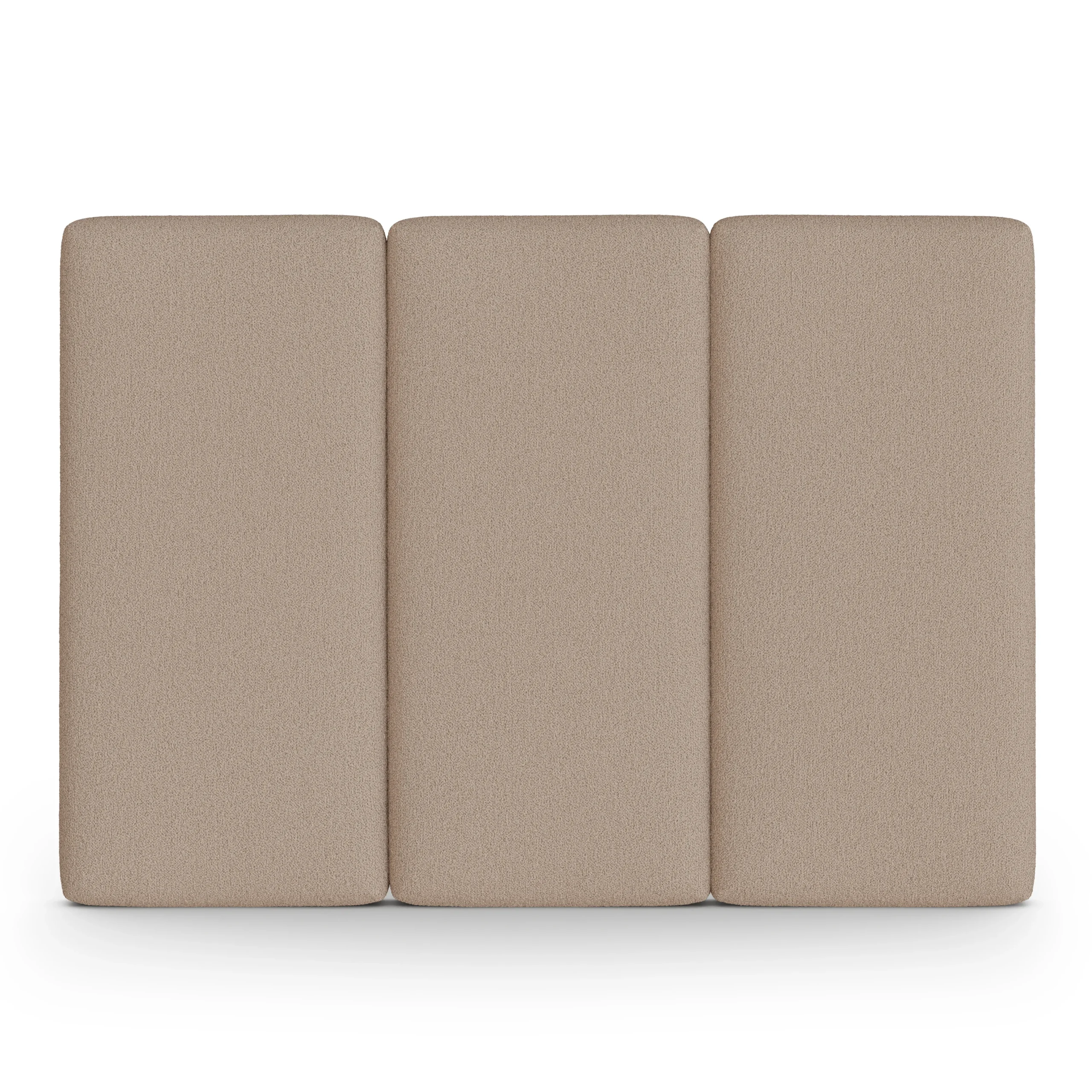 Noel Queen Headboard - Sandstone Wool Bouclé - Image 9