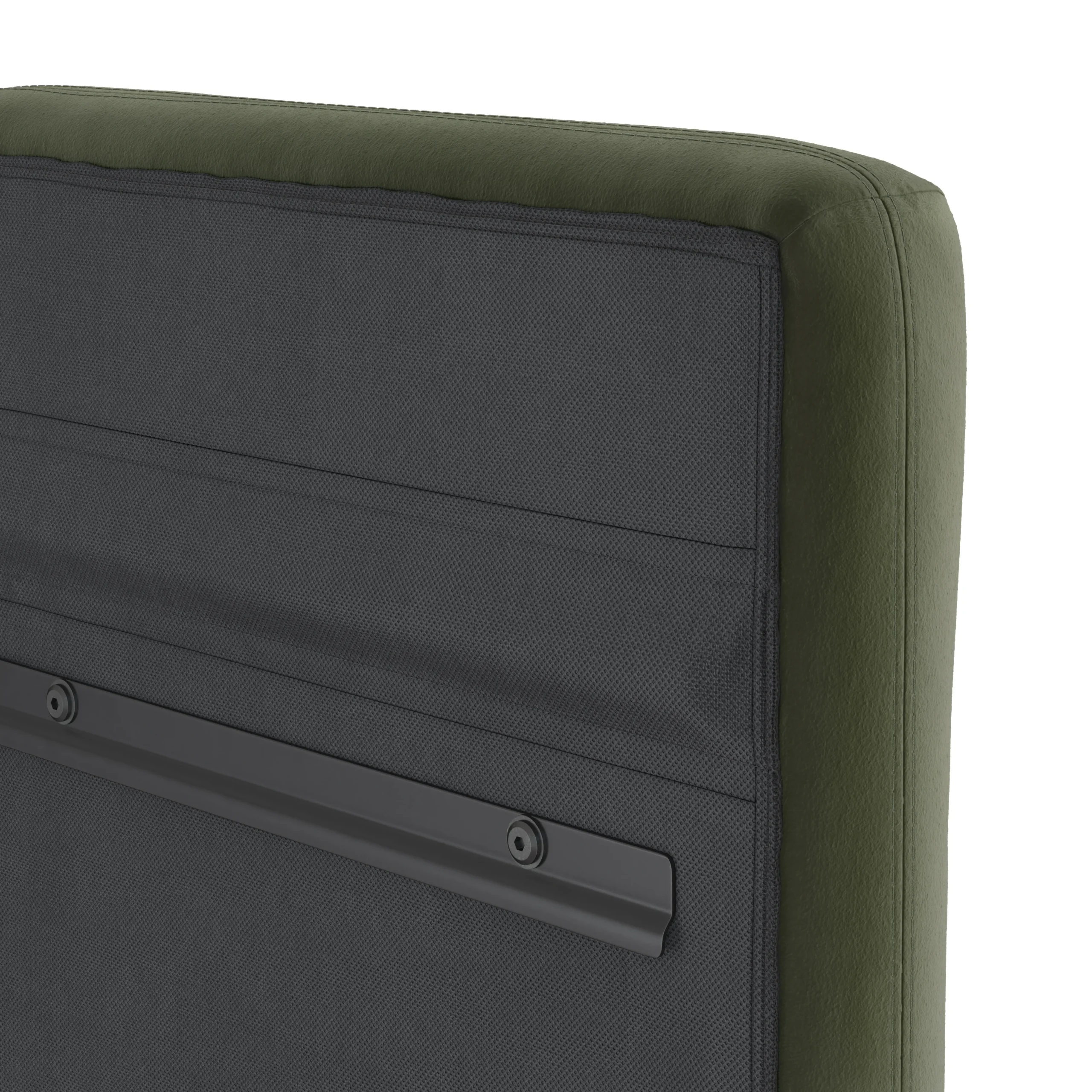 Noel King Velvet Headboard - Hale Fir Green - Image 9