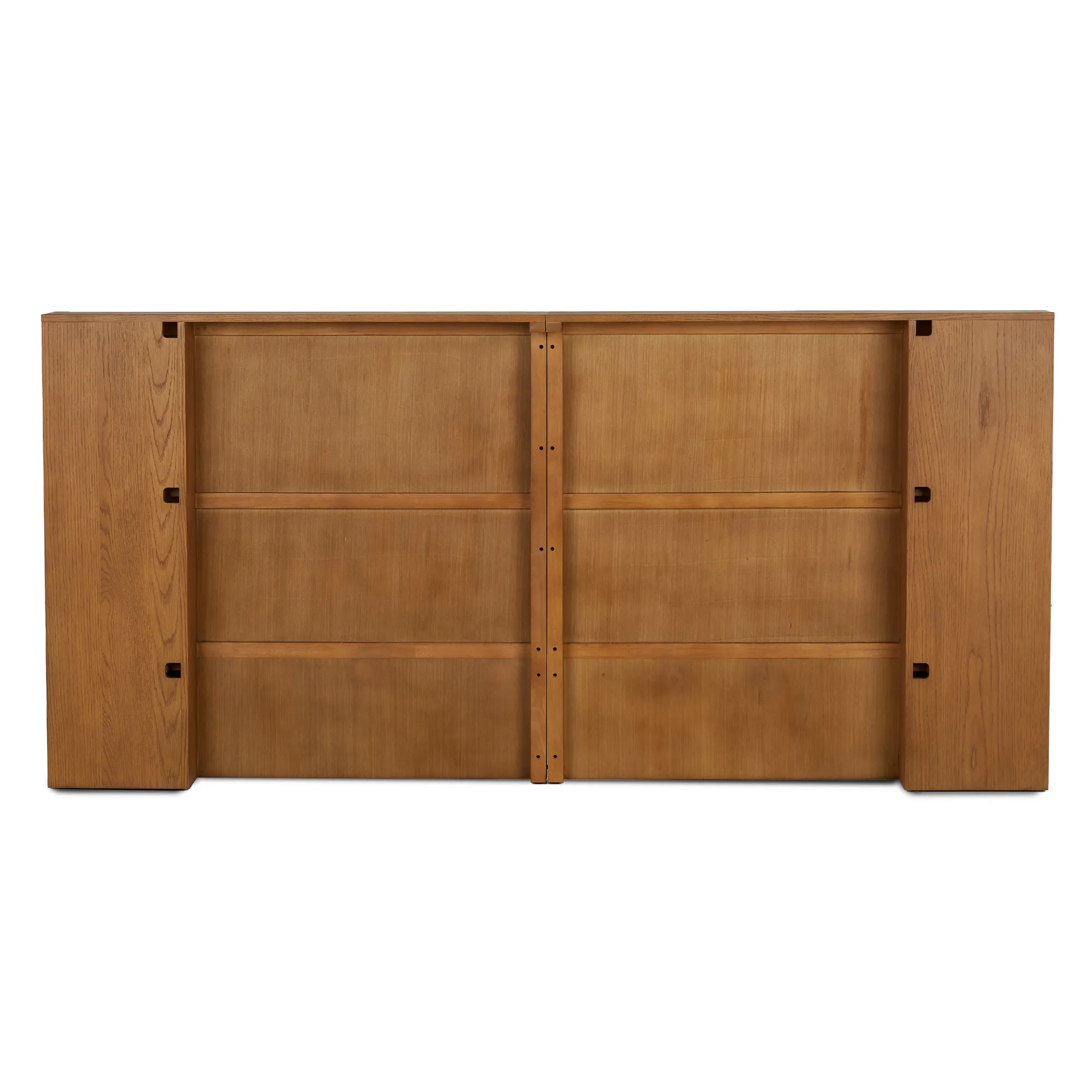 Kouva King Storage Headboard - Smoked Oak - Image 9