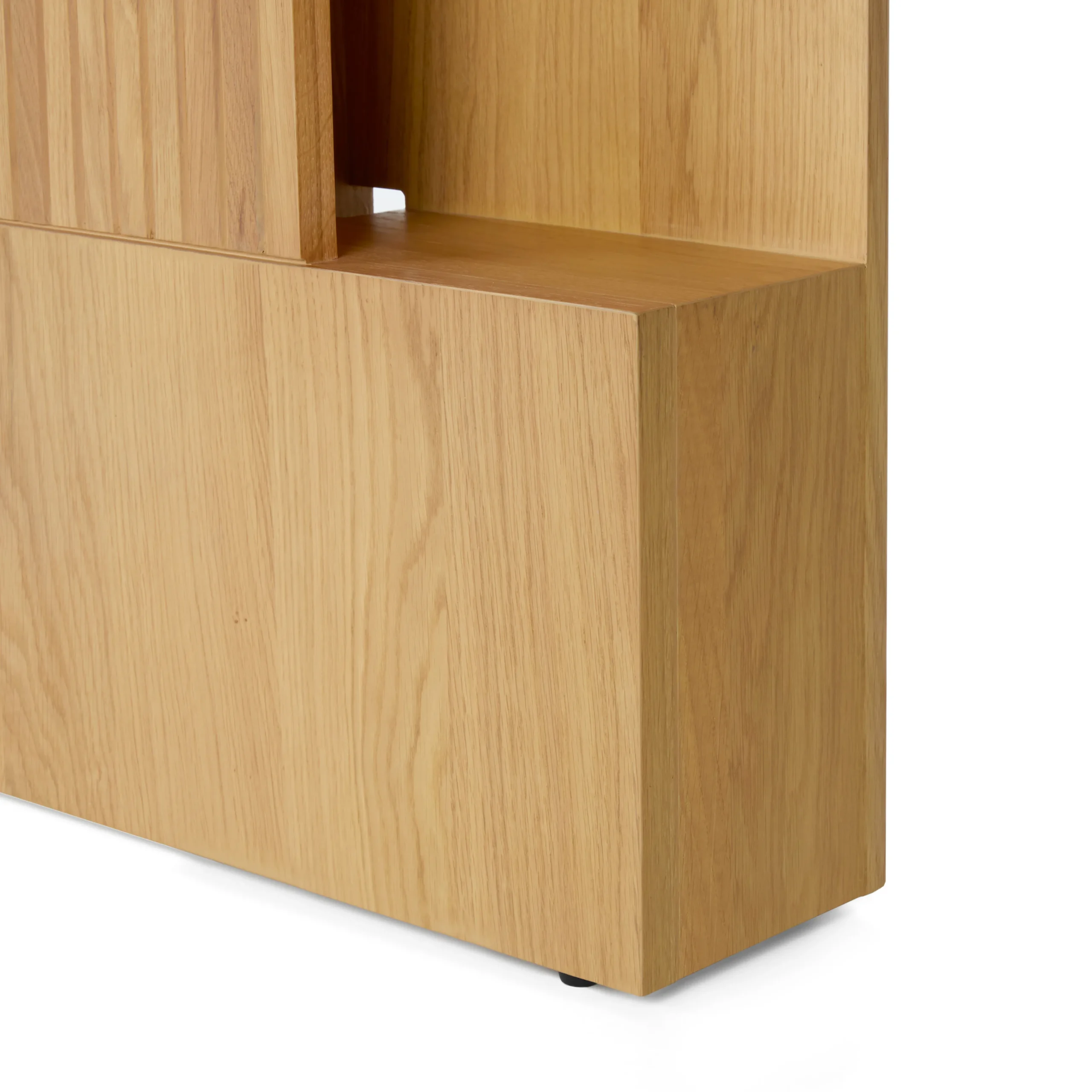 Kouva King Storage Headboard - Natural Oak - Image 9