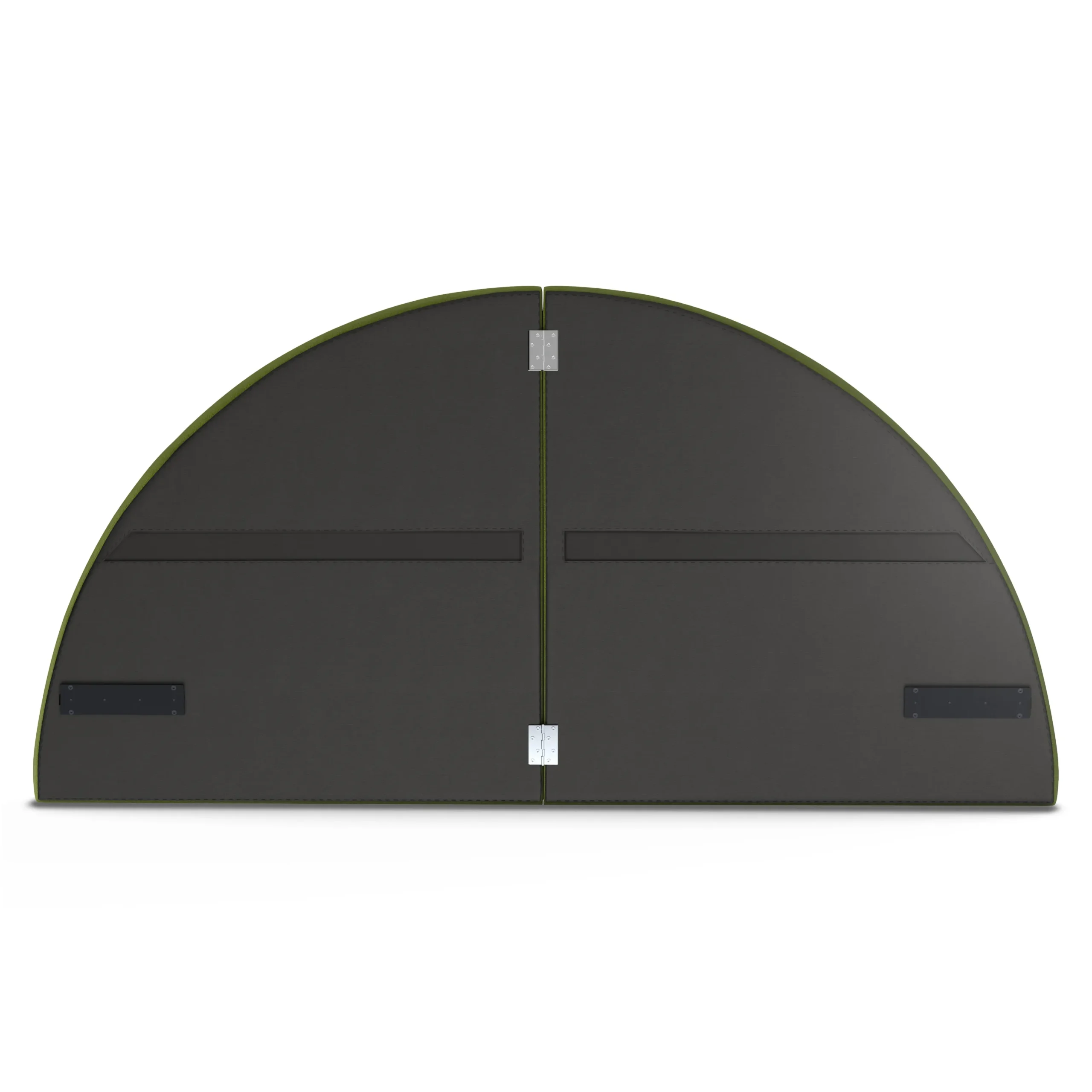 Almelo King Velvet Headboard - Hale Serrano Green - Image 9