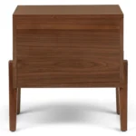Vireo 2-Drawer Nightstand - Walnut