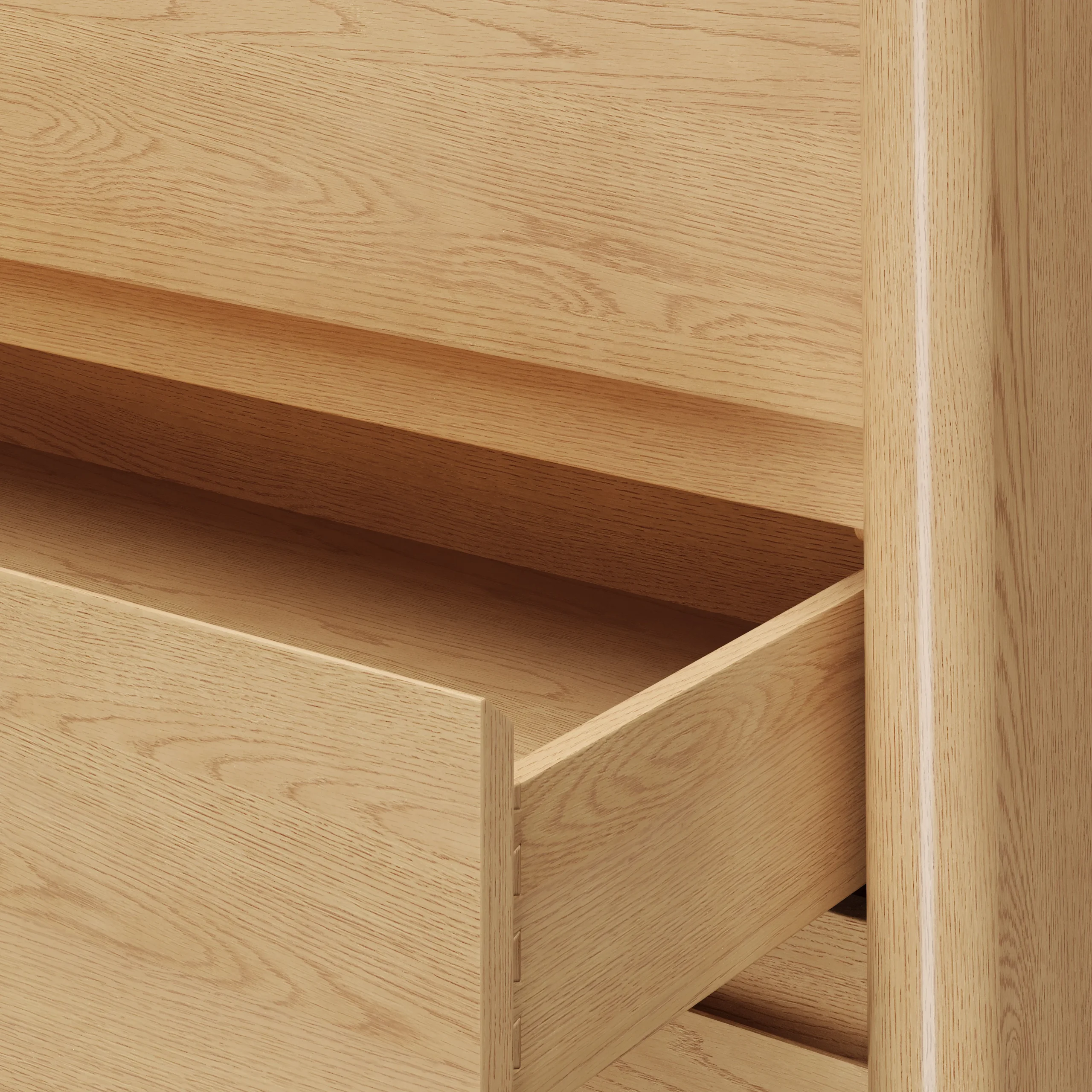 Torme 5-Drawer Chest - White Oak - Image 9