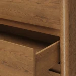 Torme 5-Drawer Chest - Smoked Oak
