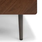 Nera 6-Drawer Low Triple Dresser - Walnut
