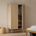 Lenia Armoire - White Oak