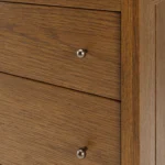 Cassie 6-Drawer Double Dresser - Smoked Oak
