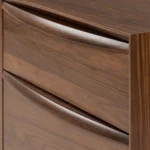 Lenia 9-Drawer Triple Dresser - Walnut