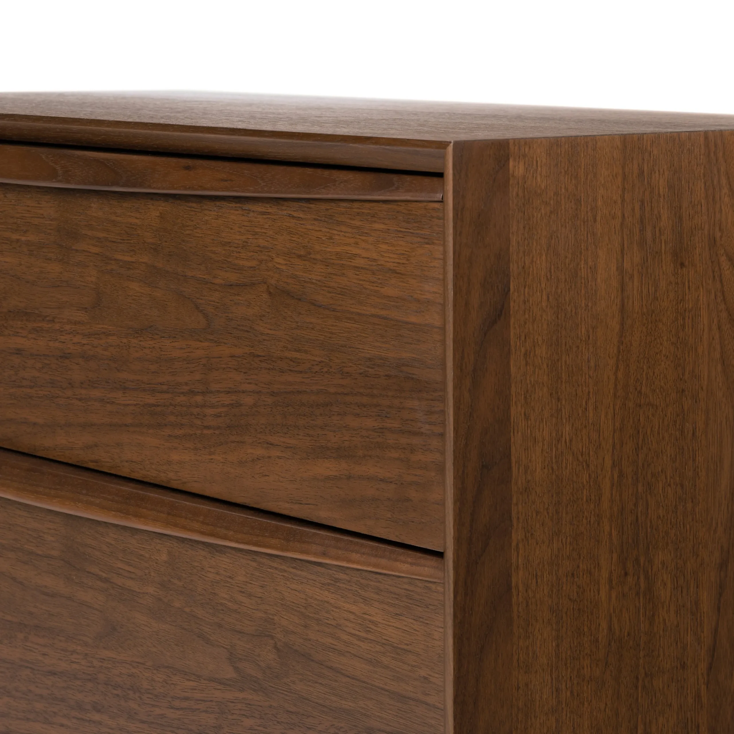 Lenia 4-Drawer Chest - Walnut - Image 9