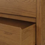 Leif 9-Drawer Triple Dresser - Smoked Oak