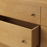 Cassie 9-Drawer Triple Dresser - Natural Oak