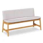 Nosh 51.5_ Bench - Oak and Ratine Ivory