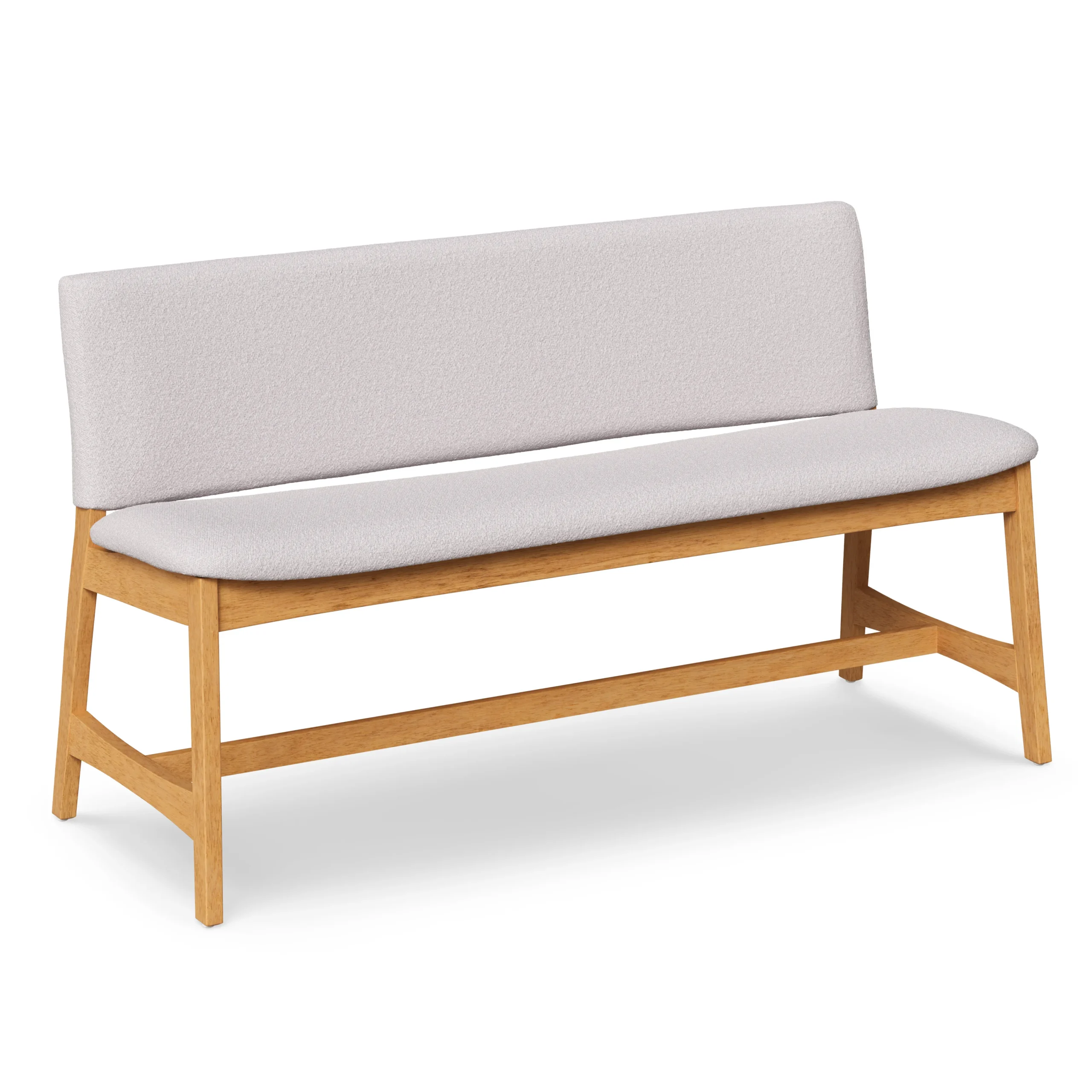 Nosh 51.5_ Bench - Oak and Ratine Ivory - Image 9