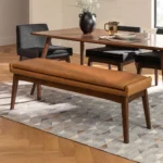 Chantel 56_ Leather Bench - Toscana Tan