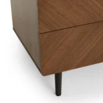 Nera 63_ Low Media Unit - Walnut