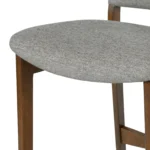 Nosh Counter Stool - Walnut and Quarry Gray