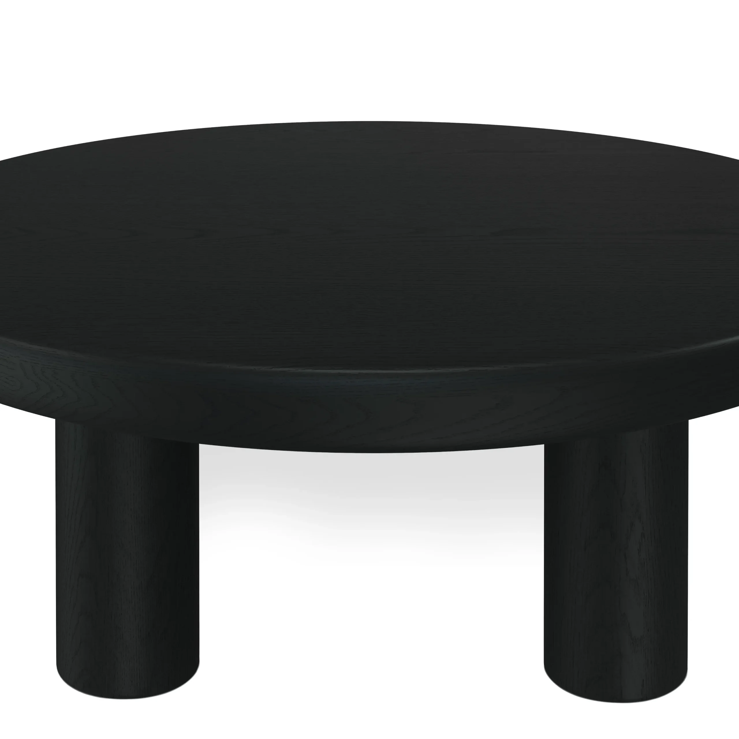 Adel 42_ Round Coffee Table - Black - Image 6