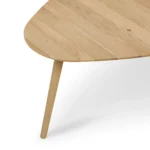 Amoeba 42.5_ Coffee Table - White Oak