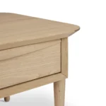 Lenia 46_ Storage Coffee Table - White Oak