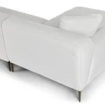 Abisko 94.5_ Left Sectional - Quartz White
