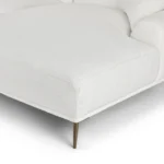 Abisko 94.5_ Right Sectional - Quartz White