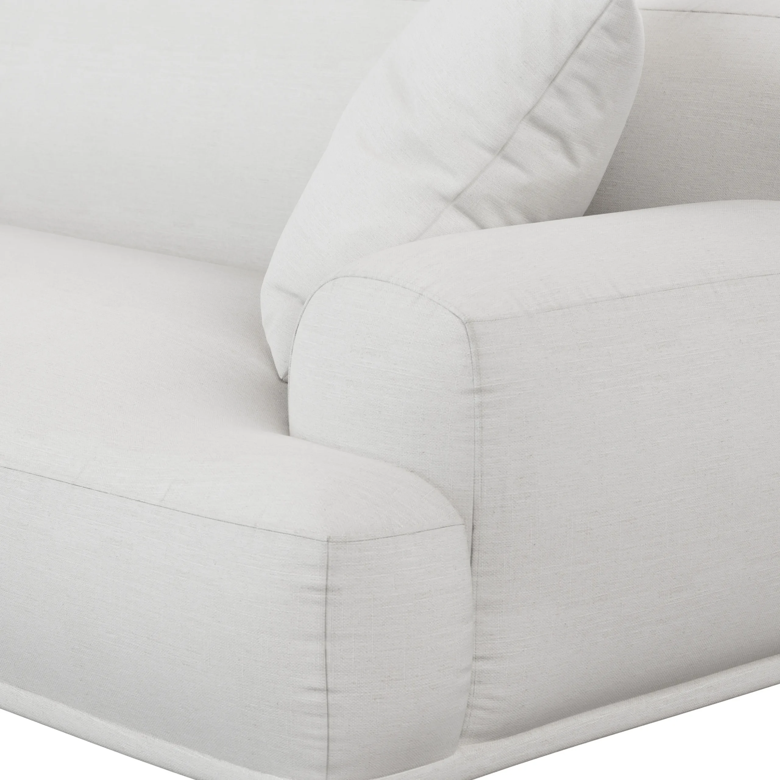 Abisko 113_ Left L-Shaped Sectional - Quartz White - Image 9